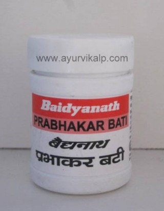PRABHAKAR Bati (Bhaishyajya Ratnavali) Baidyanath, 40 tablets